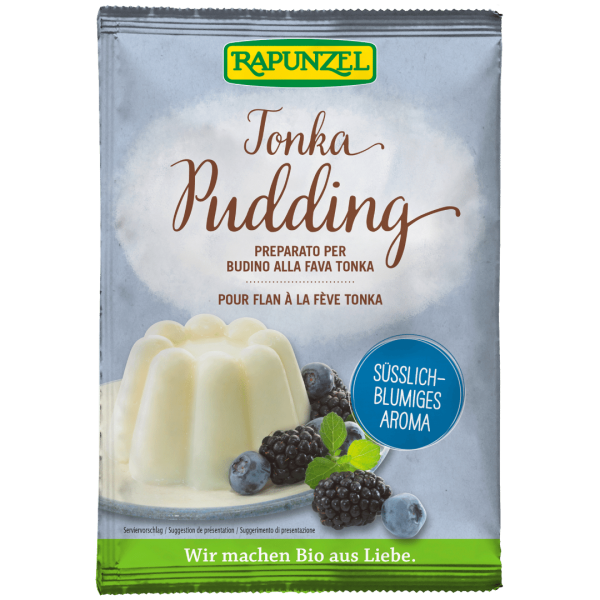 Rapunzel Bio Pudding-Pulver Tonka