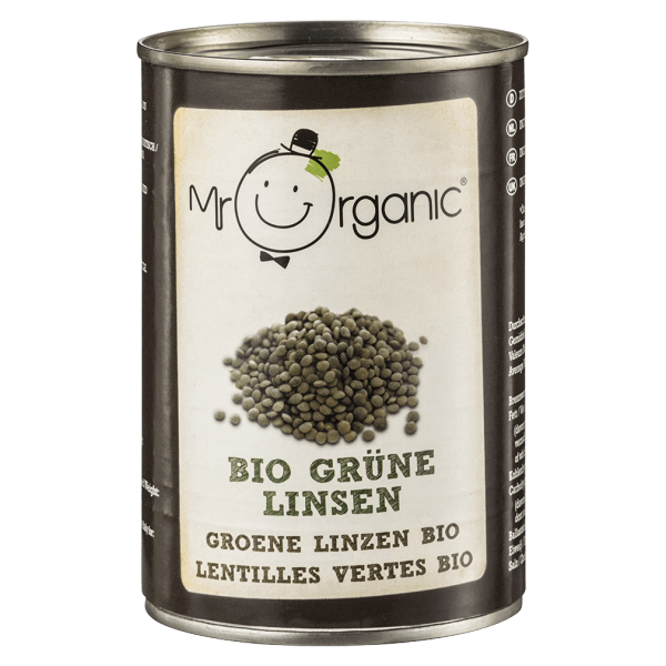 Mr Organic Økologiske grønne linser