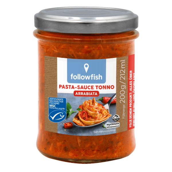 followfood Pasta-Sauce Tonno Arrabiata