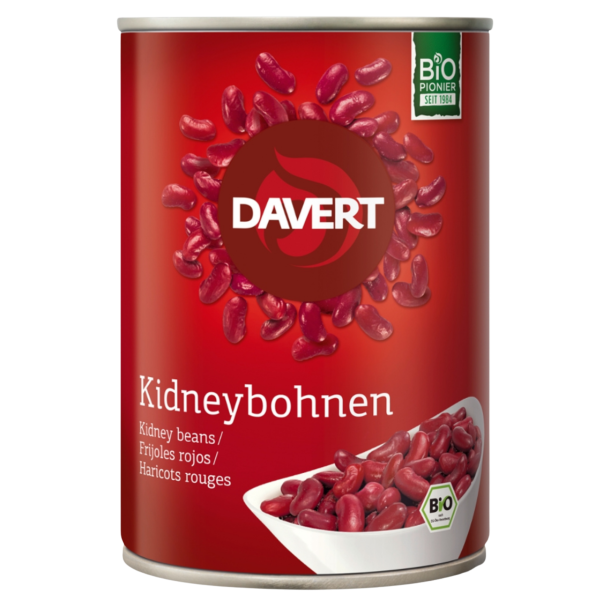 Davert Økologiske røde kidneybønner tørrede