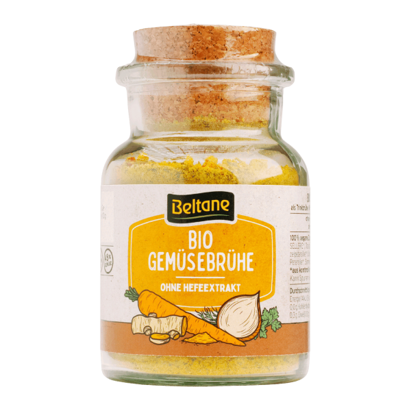 Beltane Bio Gemüsebrühe im Korkenglas, 110g