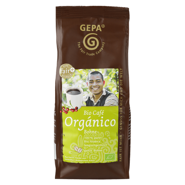 GEPA Økologisk Café Orgánico, hele bønner, 250g