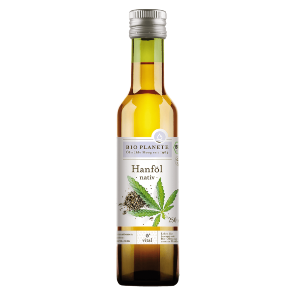 Bio Planète Økologisk hampolie jomfru, 250ml