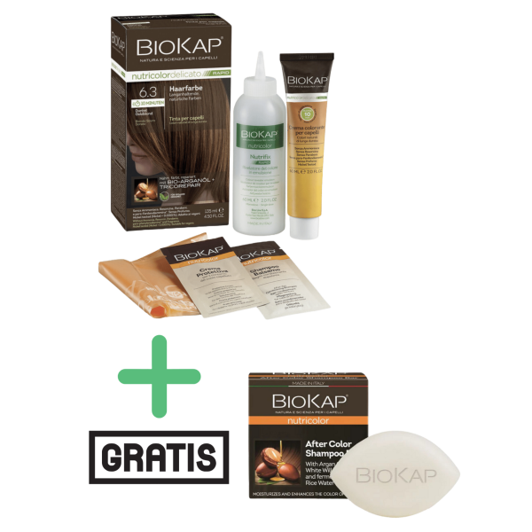 BioKap Hårfarve mørk gyldenblond nr. 6.3
