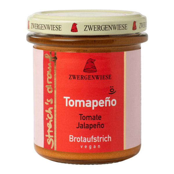 Zwergenwiese Økologisk smørepålæg Tomapeño