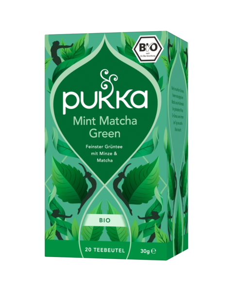Pukka Bio Mint Matcha Green, 20 Beutel