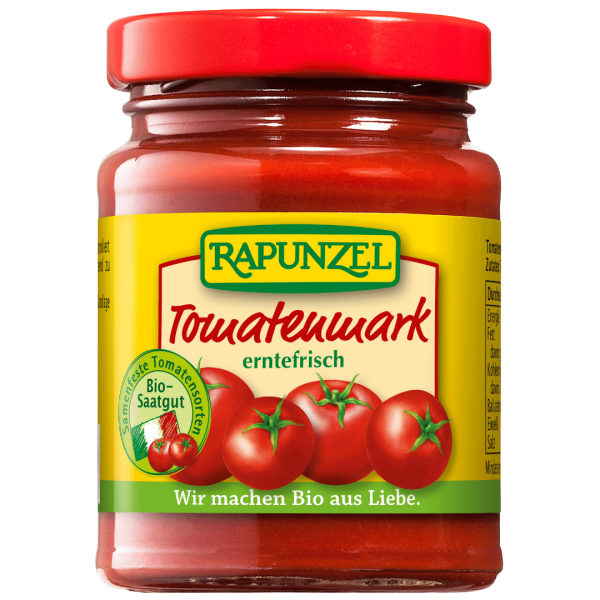 Rapunzel Bio Tomatenmark, einfach konzentriert, 22% Tr.M.