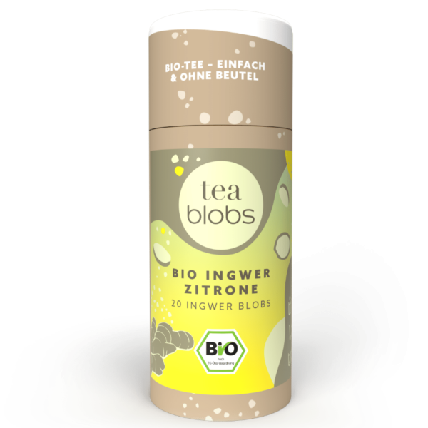 TeaBlobs Økologisk ingefær og citron