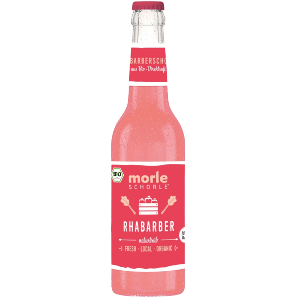 Elbler Rabarberschorle økologisk, 0,33 l