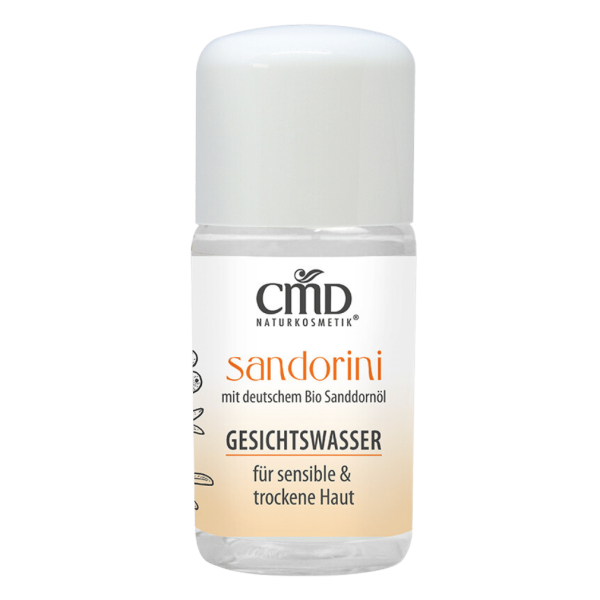 CMD Naturkosmetik Ansigtsvand Sandorini med økologisk havtorn
