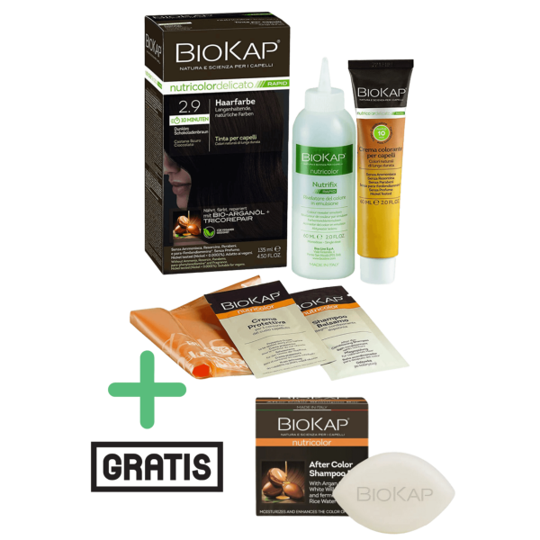 BioKap Hårfarve Mørk chokolade brun nr. 2.9
