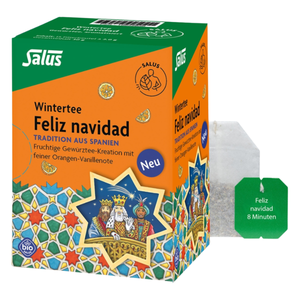 Salus Bio Feliz navidad Gewürztee, 15 Beutel