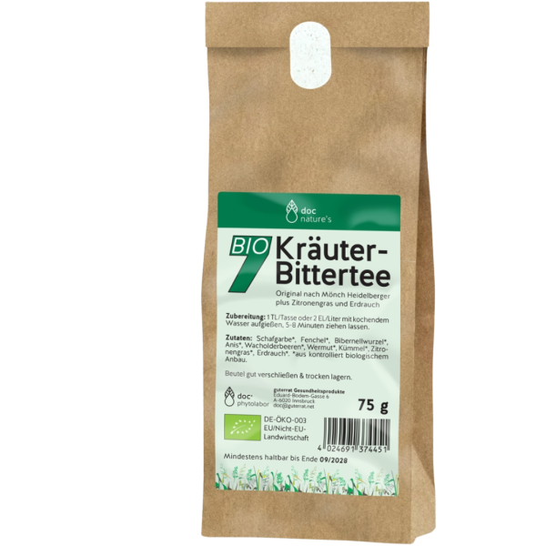 Doc Nature’s Økologisk 7 urter te, 75g
