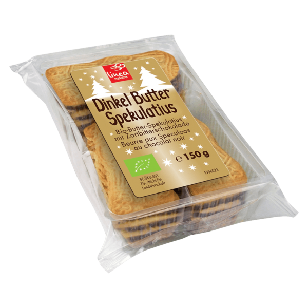 Linea Natura Økologisk spelt smør Speculatius mørk chokolade