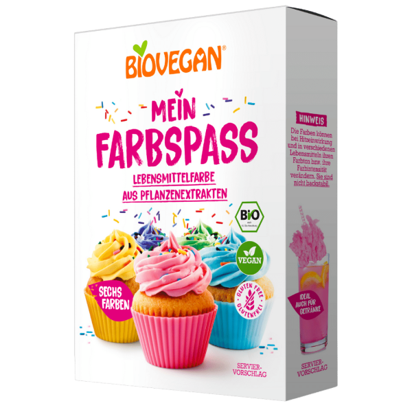 Biovegan Bio Farbspaß, Färbende Lebensmittel