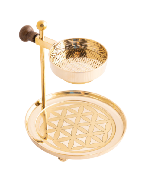 Berk Siebräuchergefäß Blume des Lebens