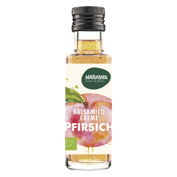 Naturata Balsamico-creme med fersken, økologisk, 100 ml