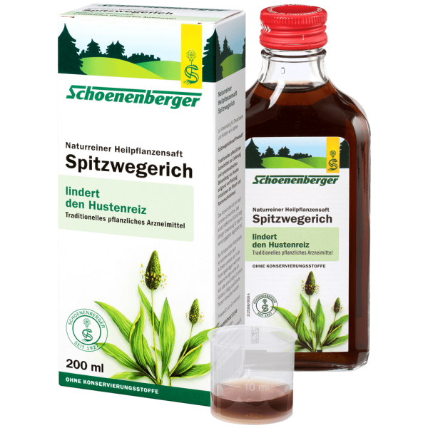 Schoenenberger Ribs vejbred lægeplante saft